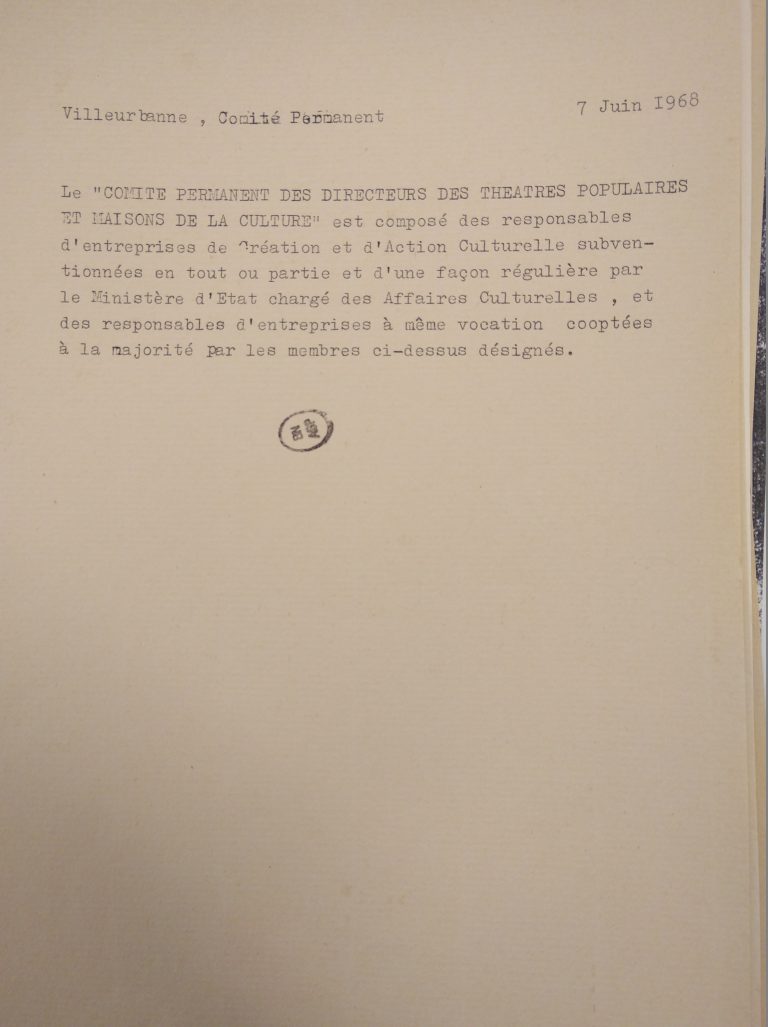 Lettre aux personnels (voté à l’unanimité) (1/6)