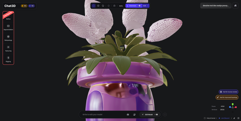 Gros plan sur un pot avec une matière brillante comme du métal