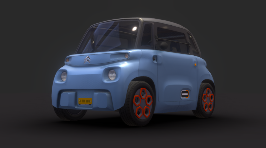 Modèle 3D de Citroën Ami publié par codexito