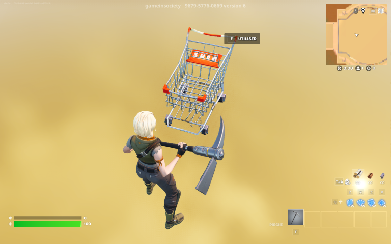 Chariot de supermarché