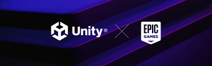Bannière Unity x Epic Games