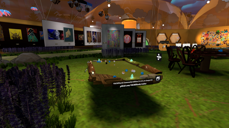 VRCBilliards dans VR Charity Event