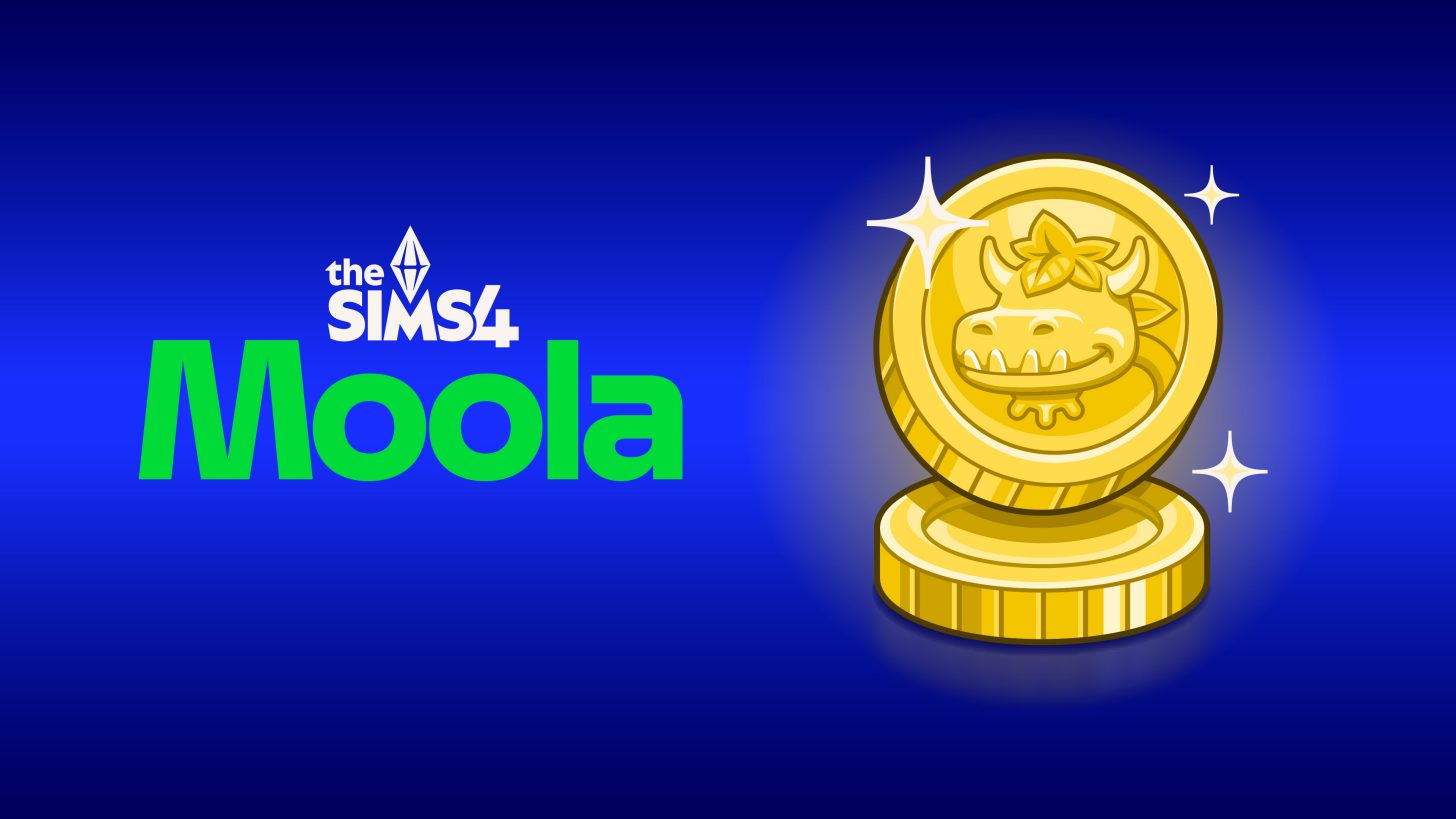 Image promotionnelle The Sims 4 introduisant la monnaie virtuelle : Moola