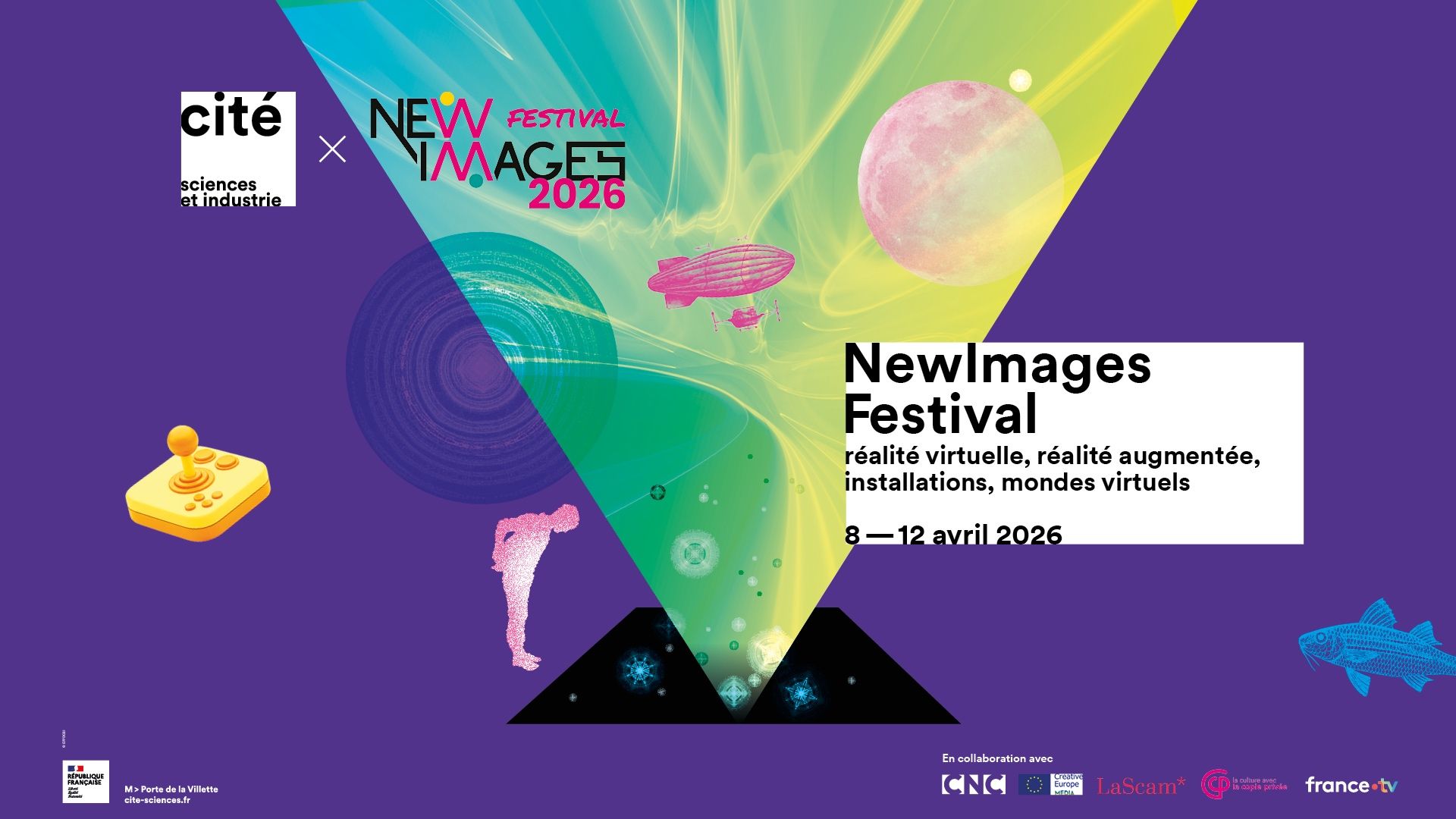 Visuel du festival NewImages 2026