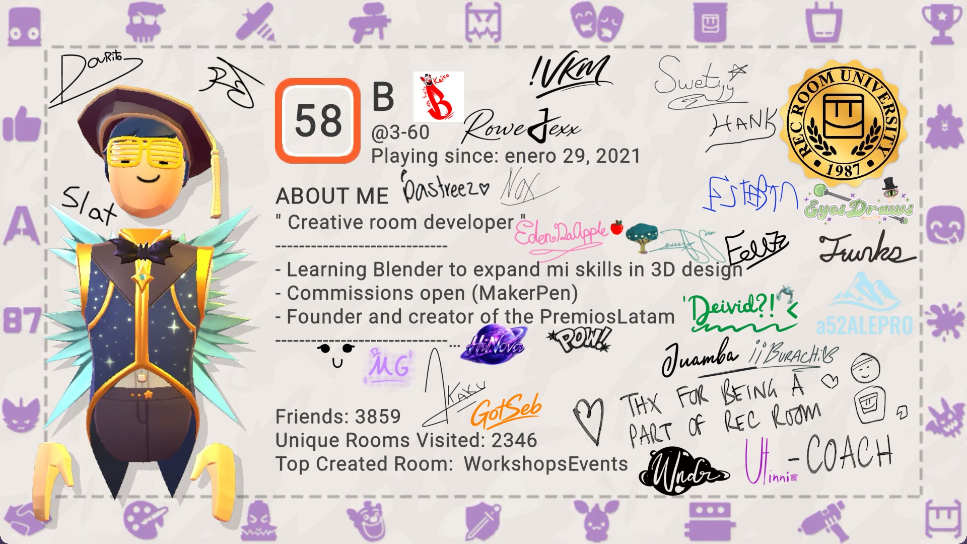 Rec Room - YearBook de B