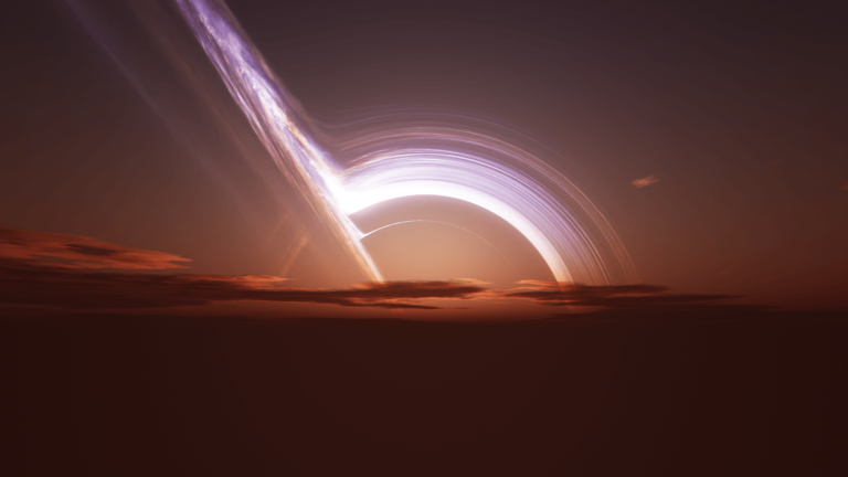 Image d'illustration du Blackhole HDRI 6K Pack FREE par QuarT0niX sur Gumroad