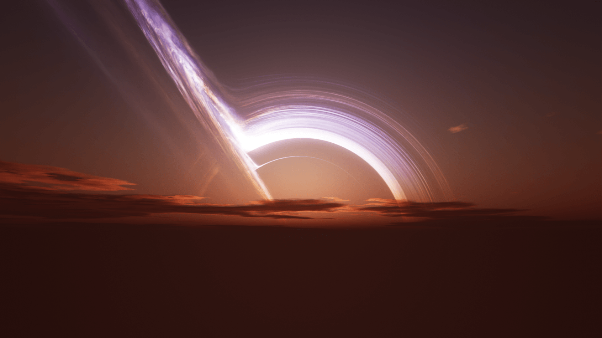Image d'illustration du Blackhole HDRI 6K Pack FREE par QuarT0niX sur Gumroad