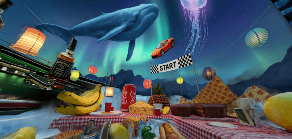 Reproduction de Space Picnic